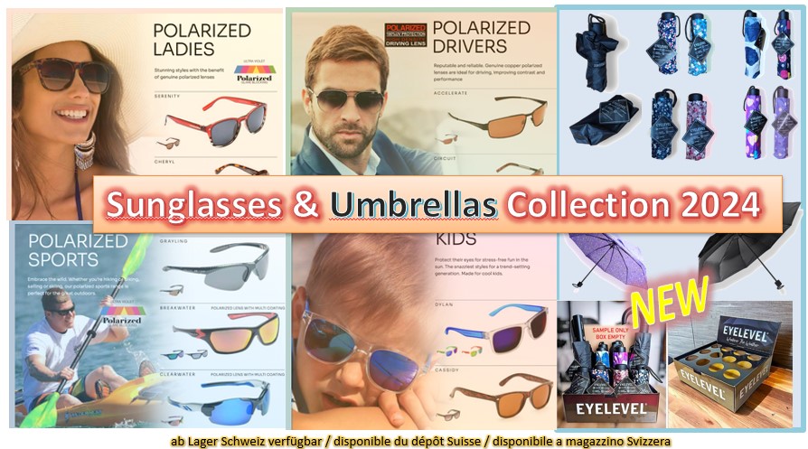 lunettes de soleil et parapluies
