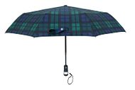 Parapluie 'LED Trek' vert/bleu