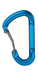 Accessory carabiner blue