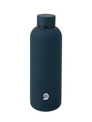 'Soft Touch' vacuum flask blue