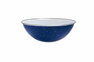 Enamel bowl blue