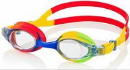 Kids swim goggles  red/yellow/green