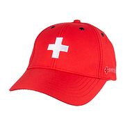 Cap with CH-Cross red