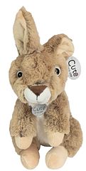 Peluche lapin assis 