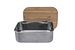 Lunch box 'Bamboo' Stainless steel 0.8L